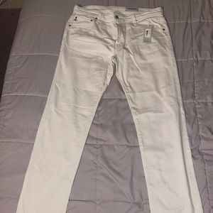 Adriano Goldschmied AG The Tellis Modern Slim Pants Size 36 White Jeans. NWT